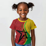 Personalized Guinea-Bissau Kid T shirt Happy Independence Day