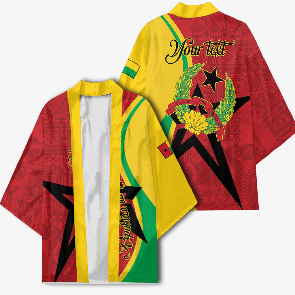 Personalized Guinea-Bissau Kimono Happy Independence Day