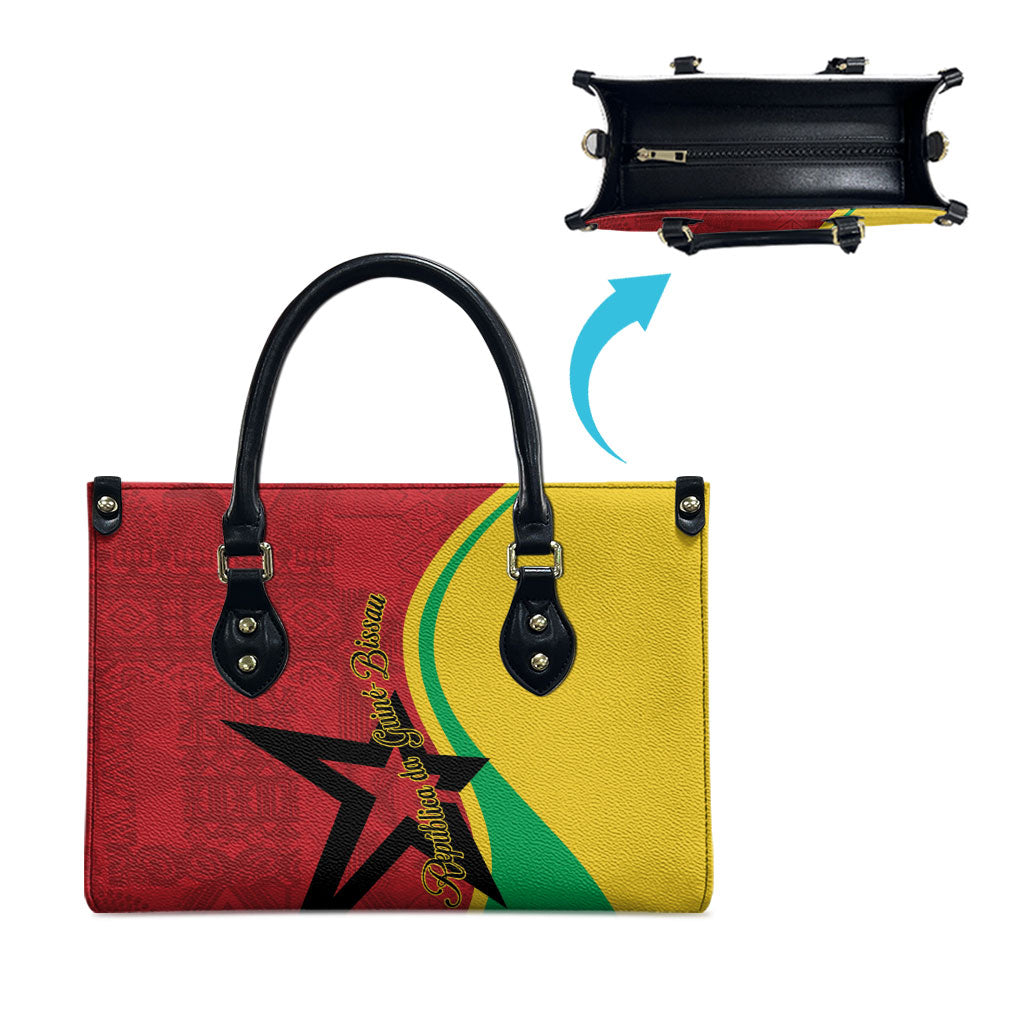 Guinea-Bissau Leather Bag Happy Independence Day