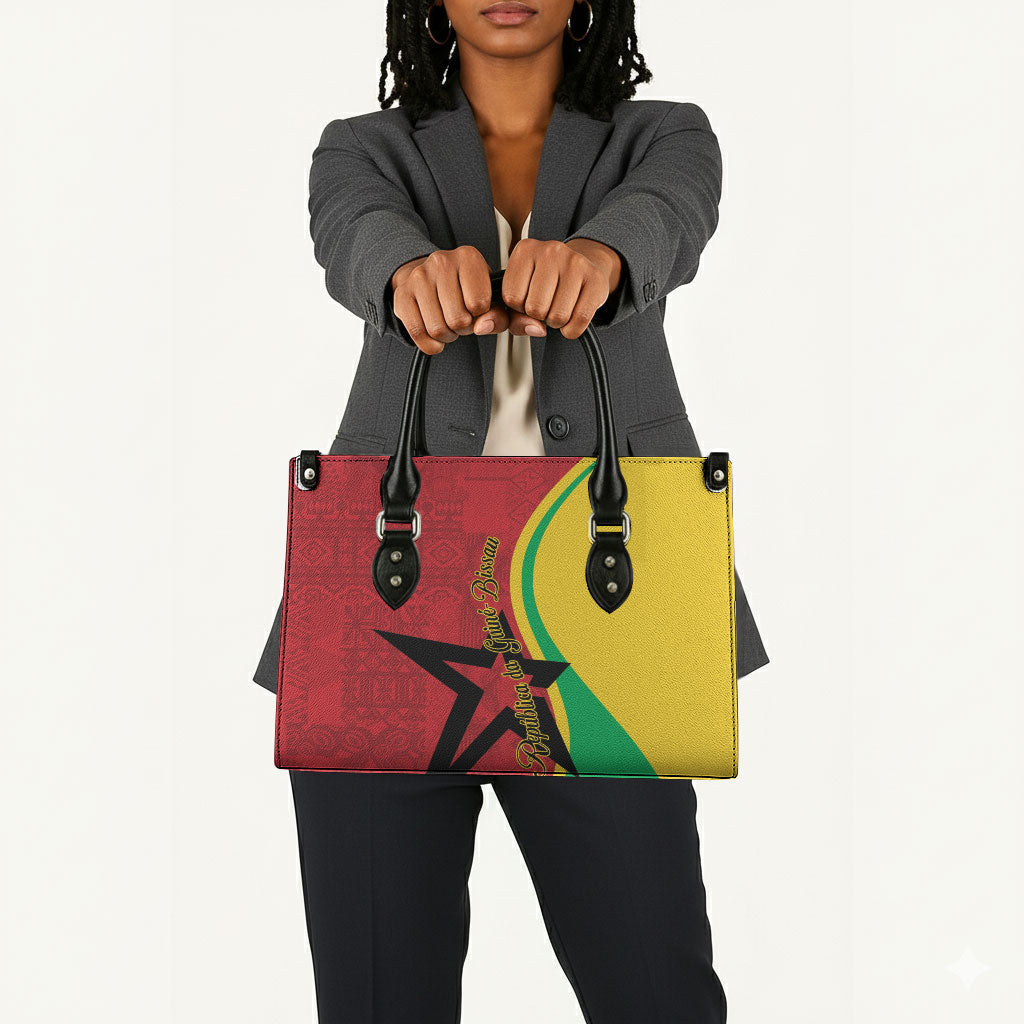 Guinea-Bissau Leather Bag Happy Independence Day