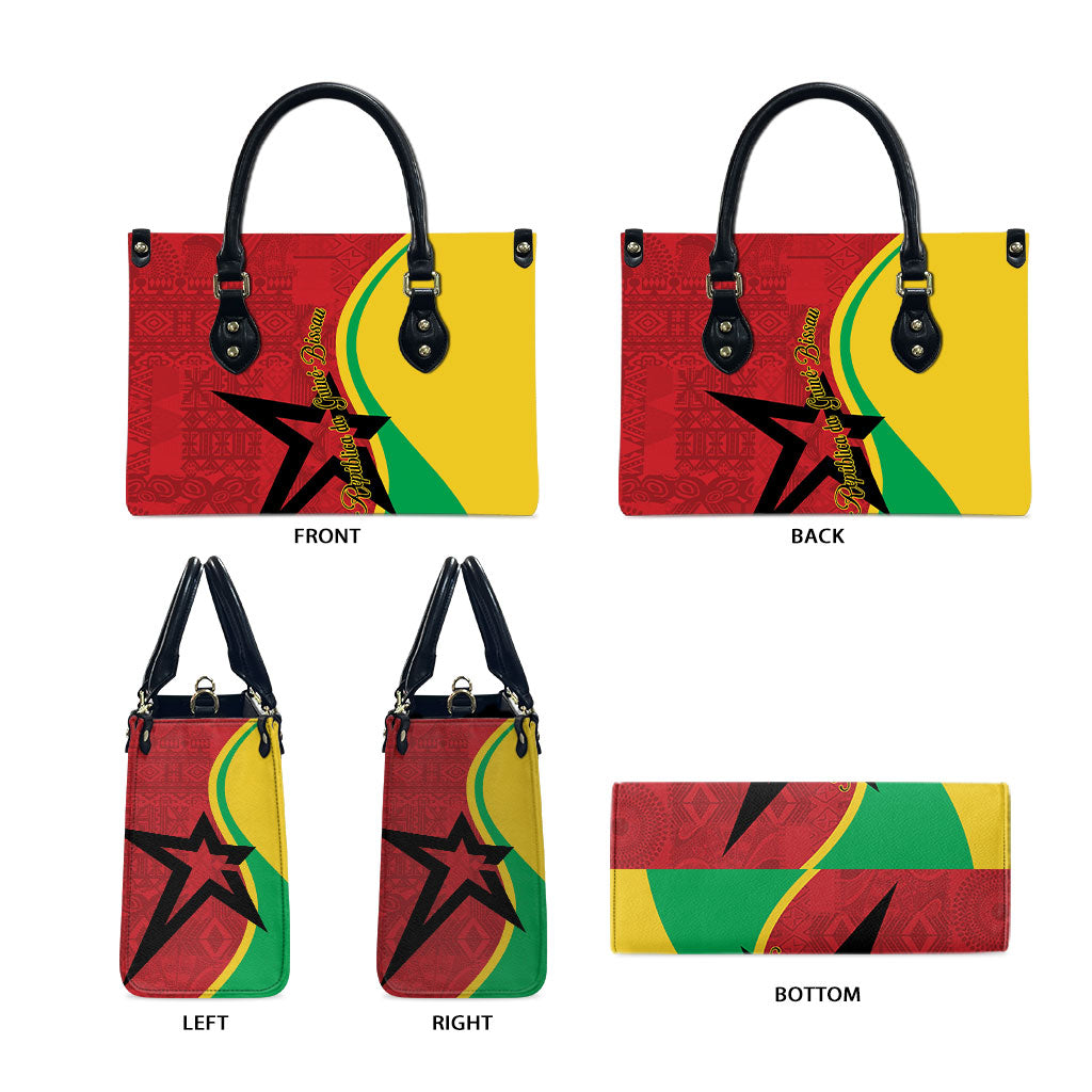 Guinea-Bissau Leather Bag Happy Independence Day