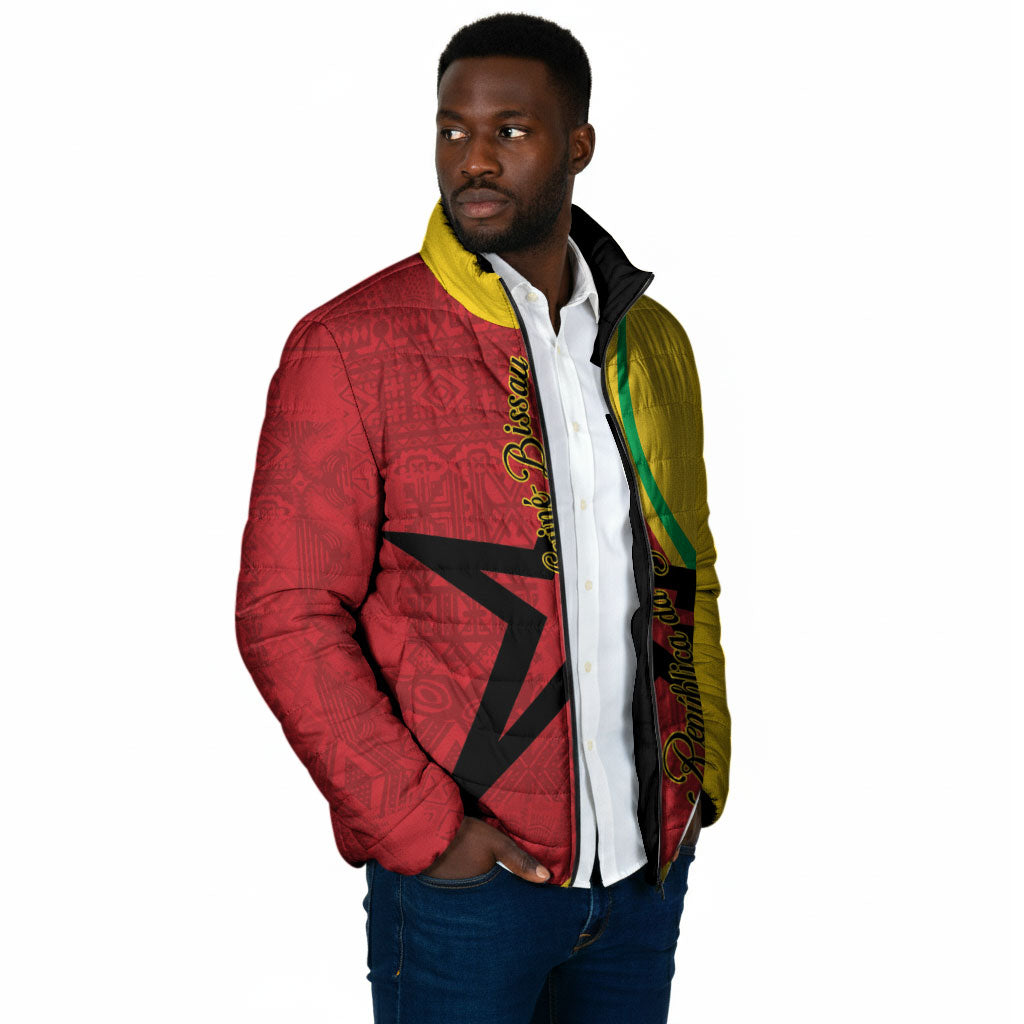 Personalized Guinea-Bissau Padded Jacket Happy Independence Day