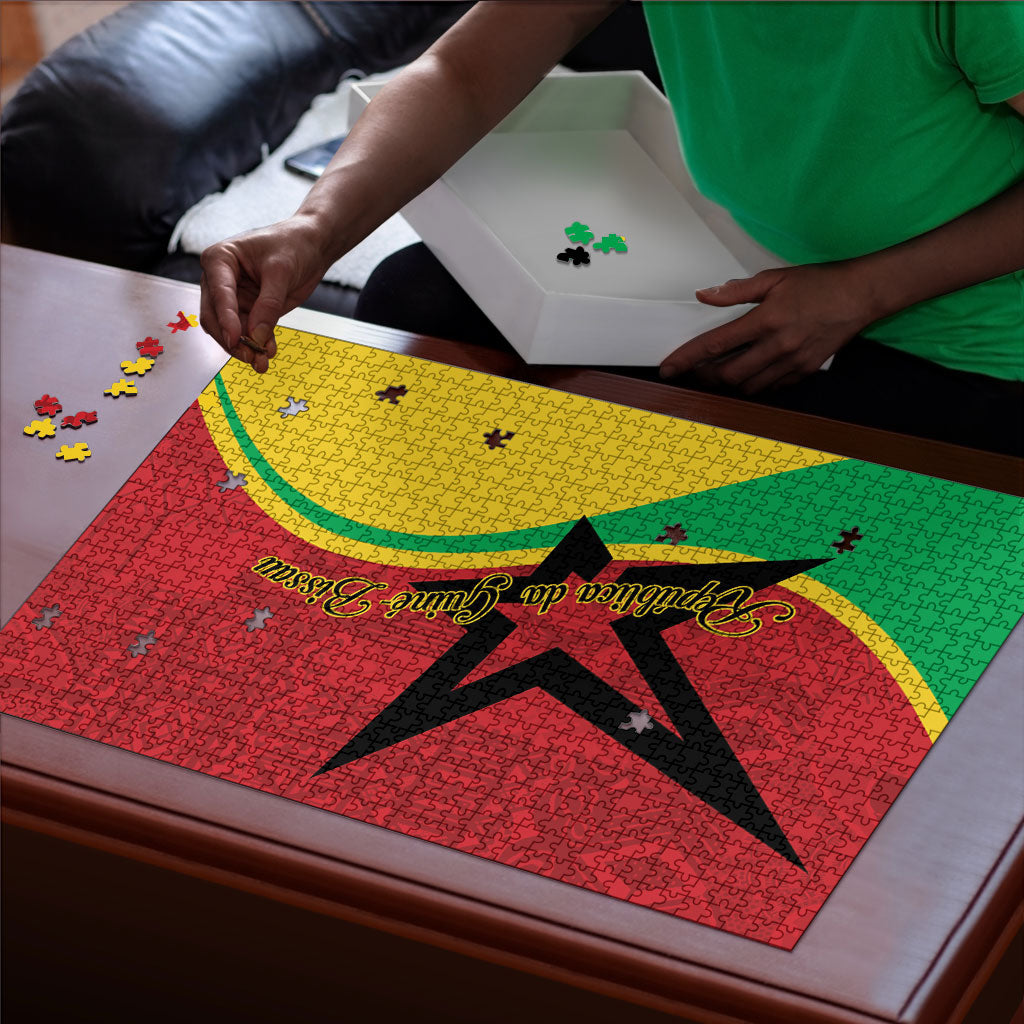 Guinea-Bissau Puzzle Happy Independence Day