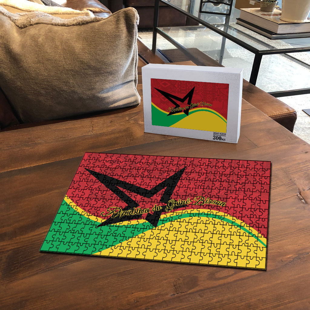 Guinea-Bissau Puzzle Happy Independence Day