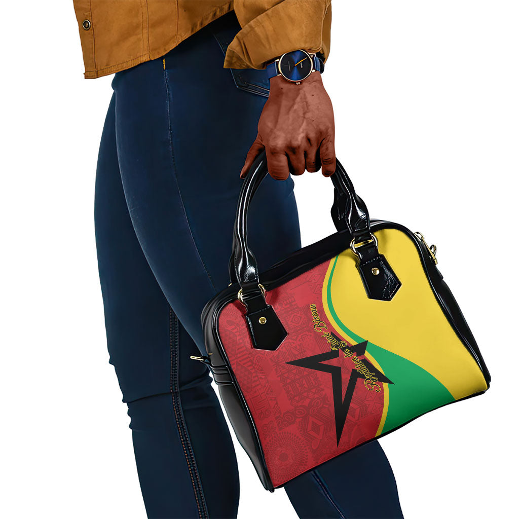 Guinea-Bissau Shoulder Handbag Happy Independence Day