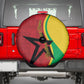 Guinea-Bissau Spare Tire Cover Happy Independence Day