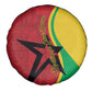 Guinea-Bissau Spare Tire Cover Happy Independence Day
