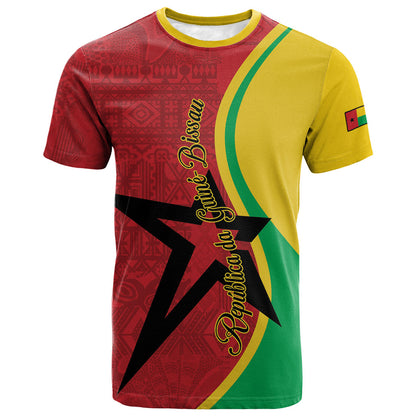 Personalized Guinea-Bissau T shirt Happy Independence Day