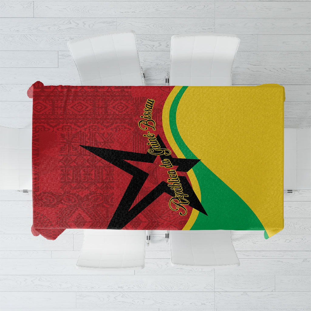 Guinea-Bissau Tablecloth Happy Independence Day