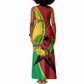 Personalized Guinea-Bissau Tank Maxi Dress Happy Independence Day