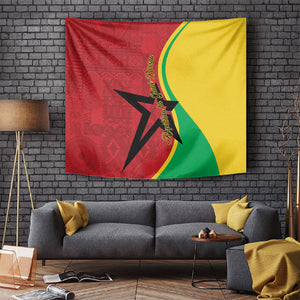 Guinea-Bissau Tapestry Happy Independence Day