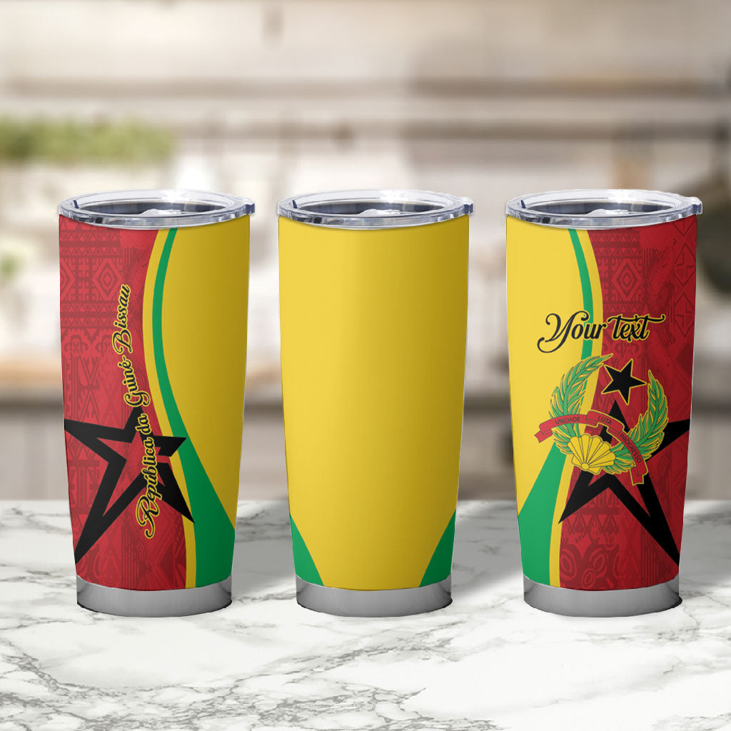 Personalized Guinea-Bissau Tumbler Cup Happy Independence Day