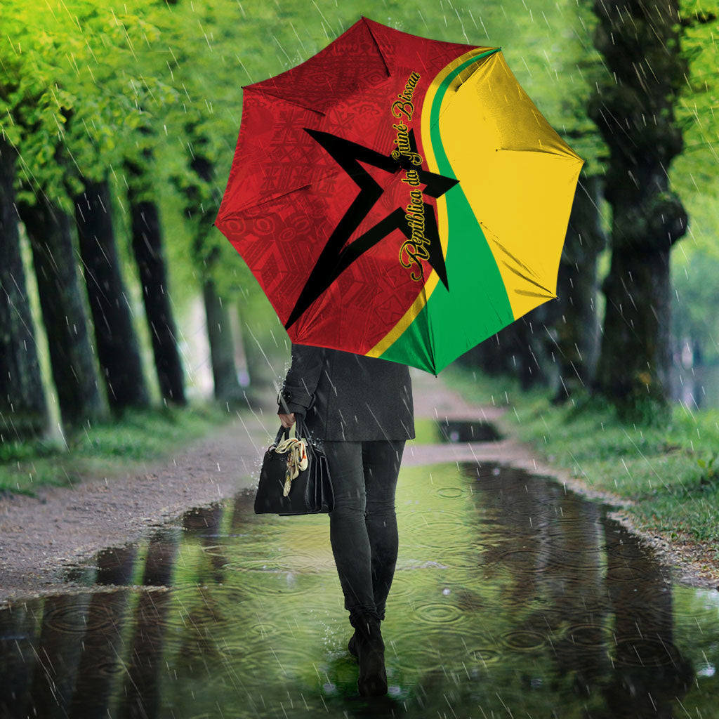 Guinea-Bissau Umbrella Happy Independence Day