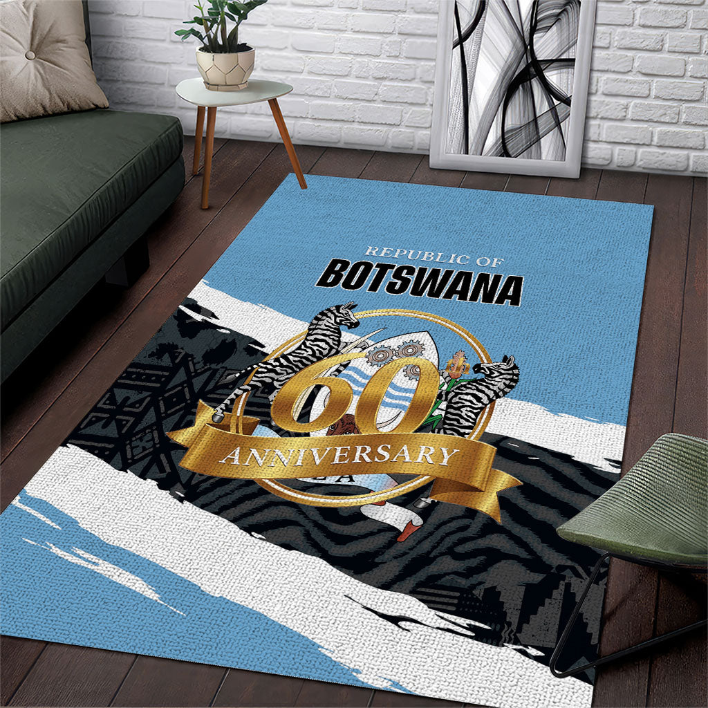 Botswana 2026 Area Rug 60th Anniversary
