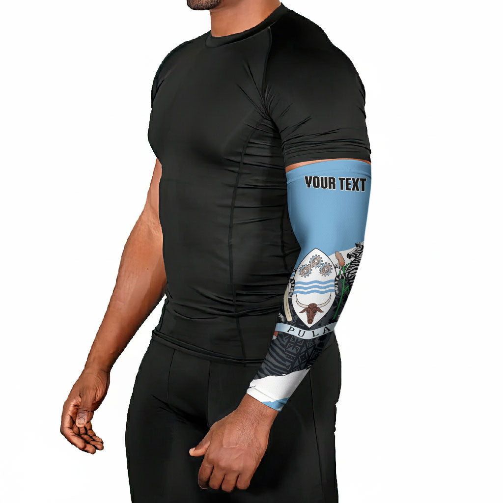 Personalized Botswana 2026 Arm Sleeves 60th Anniversary