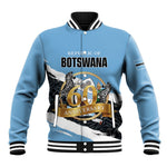 Personalized Botswana 2026 Baseball Jacket 60th Anniversary