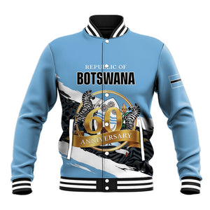 Personalized Botswana 2026 Baseball Jacket 60th Anniversary