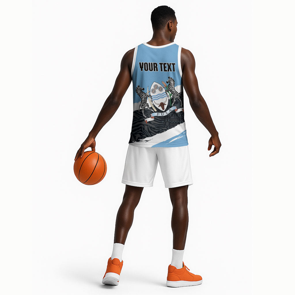 Personalized Botswana 2026 Basketball Jersey 60th Anniversary