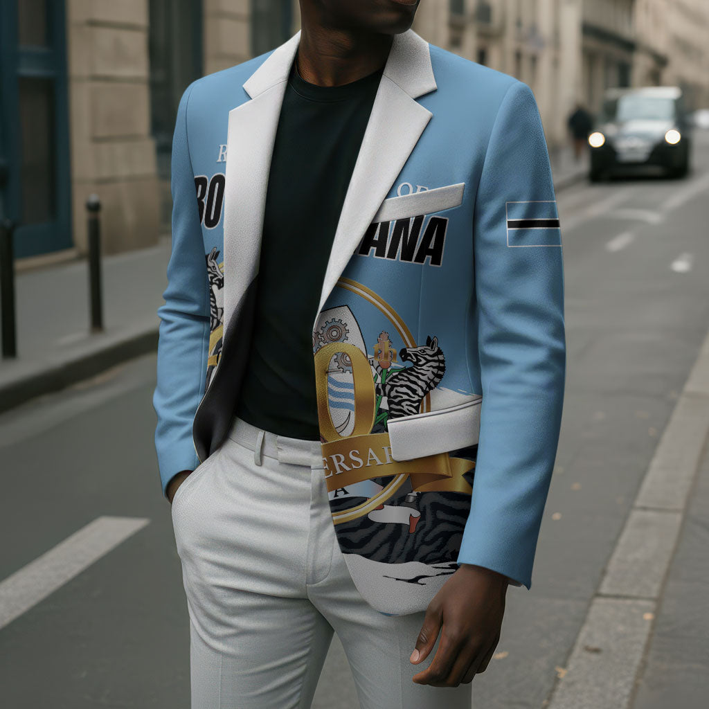 Personalized Botswana 2026 Blazer 60th Anniversary