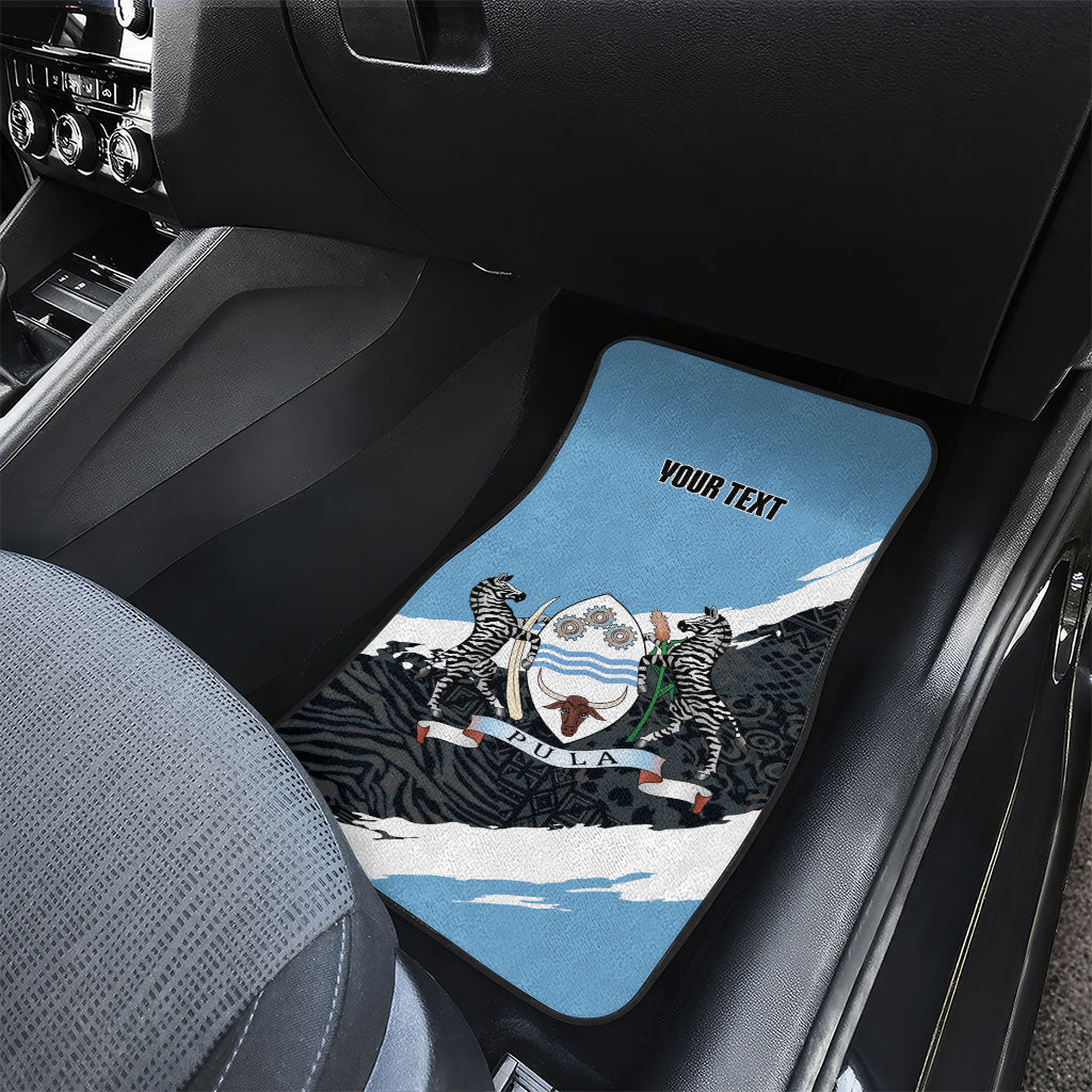 Personalized Botswana 2026 Car Mats 60th Anniversary