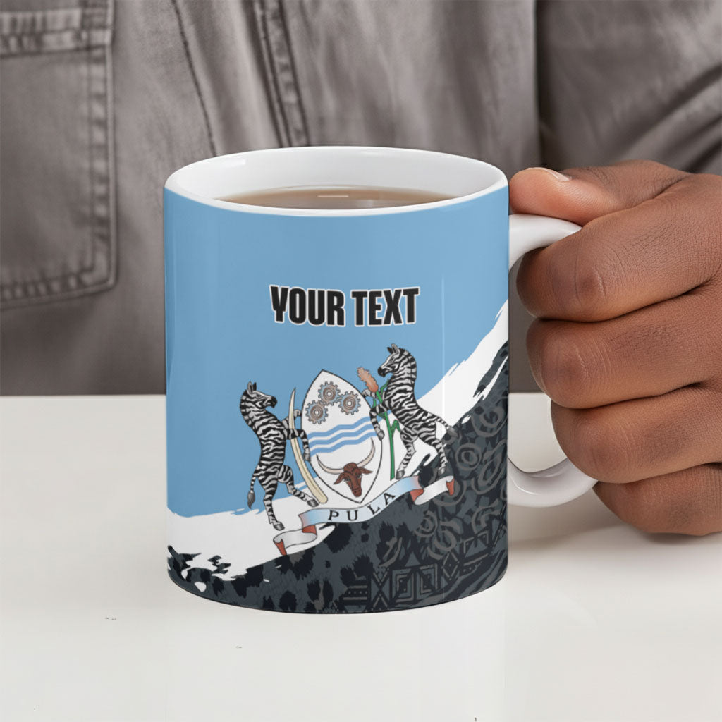 Personalized Botswana 2026 Ceramic Mug 60th Anniversary
