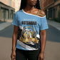 Personalized Botswana 2026 Cross Shoulder Shirt 60th Anniversary
