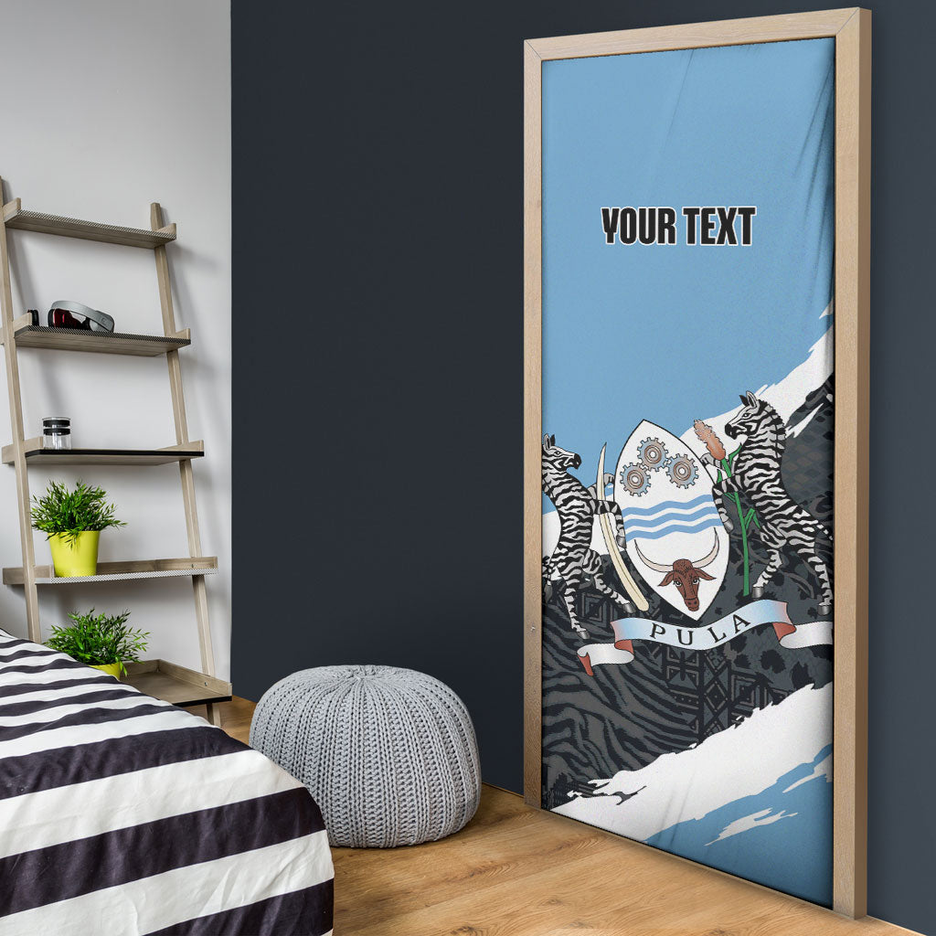 Personalized Botswana 2026 Door Cover 60th Anniversary