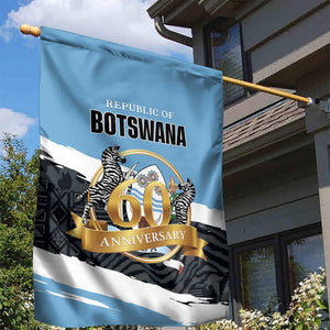 Botswana 2026 Garden Flag 60th Anniversary