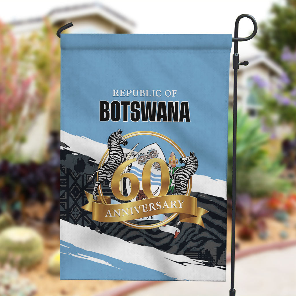 Botswana 2026 Garden Flag 60th Anniversary