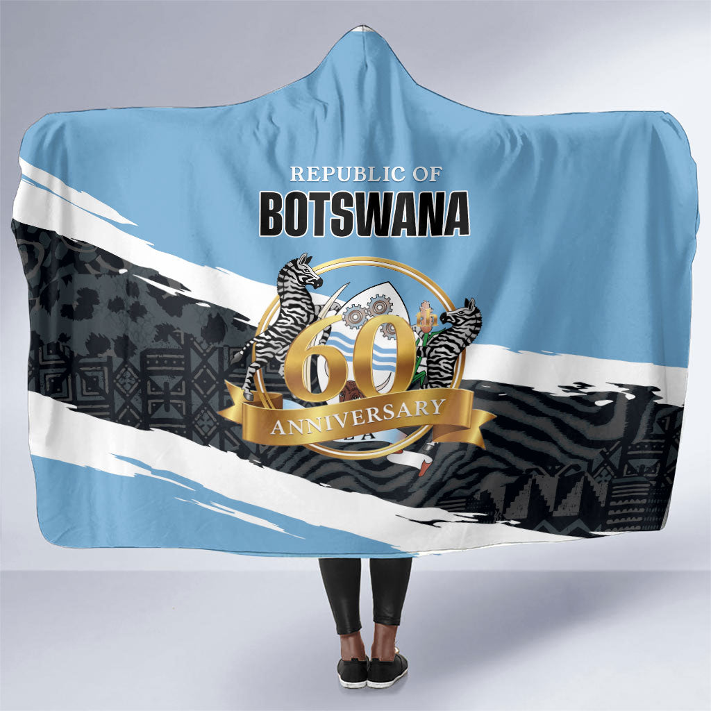 Botswana 2026 Hooded Blanket 60th Anniversary