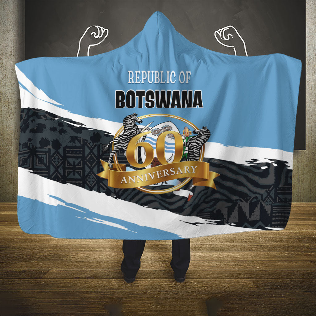 Botswana 2026 Hooded Blanket 60th Anniversary
