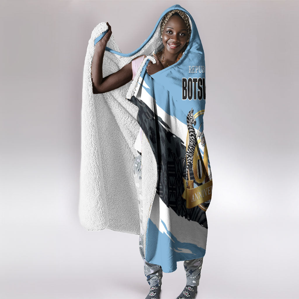 Botswana 2026 Hooded Blanket 60th Anniversary