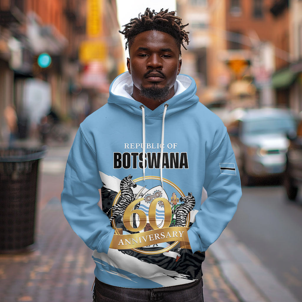 Personalized Botswana 2026 Hoodie 60th Anniversary