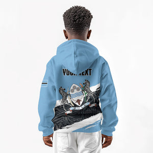 Personalized Botswana 2026 Kid Hoodie 60th Anniversary