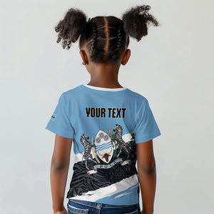 Personalized Botswana 2026 Kid T shirt 60th Anniversary