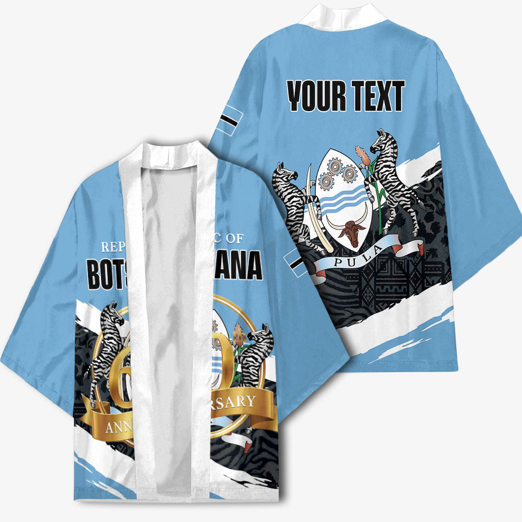 Personalized Botswana 2026 Kimono 60th Anniversary