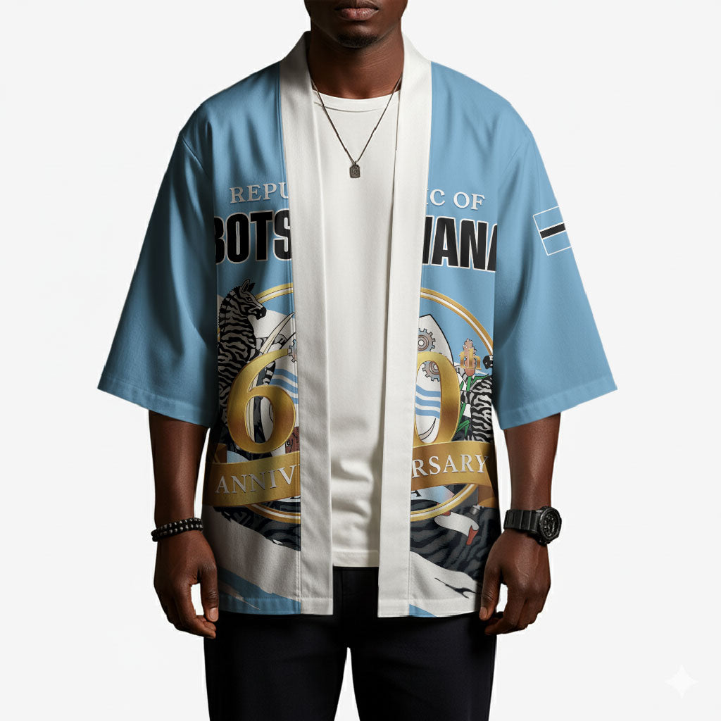 Personalized Botswana 2026 Kimono 60th Anniversary