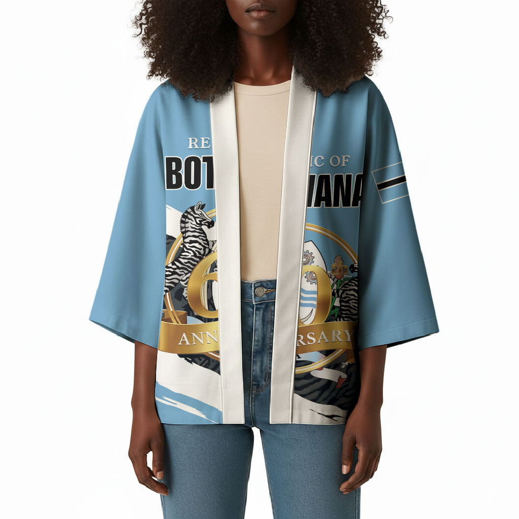 Personalized Botswana 2026 Kimono 60th Anniversary