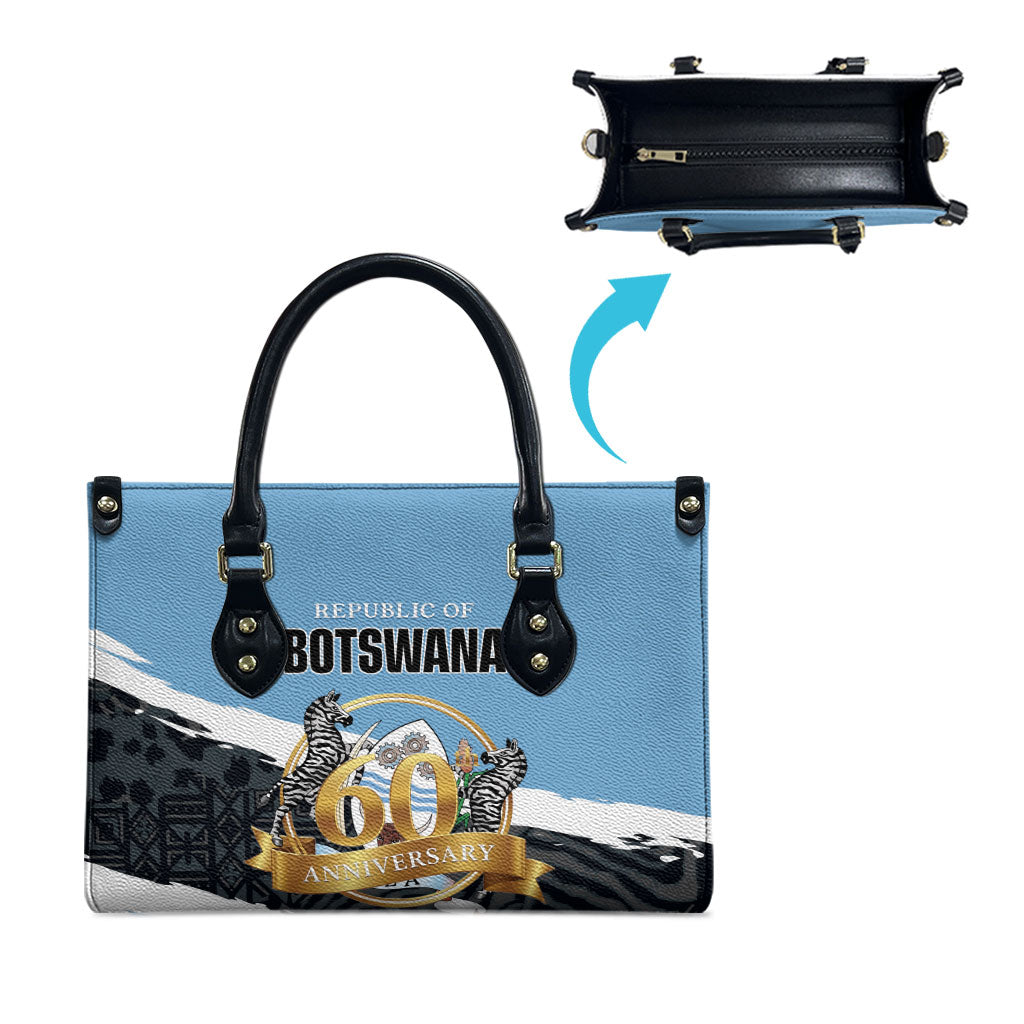 Botswana 2026 Leather Bag 60th Anniversary