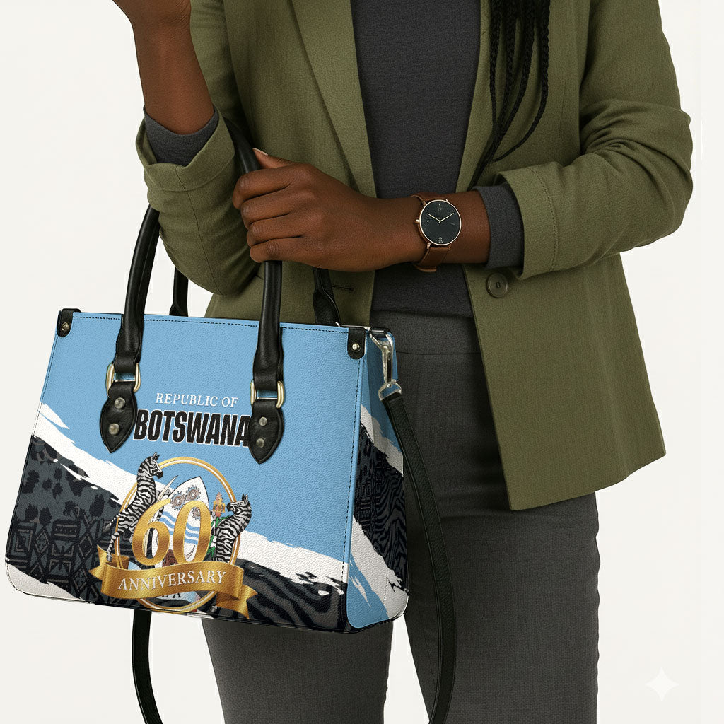 Botswana 2026 Leather Bag 60th Anniversary
