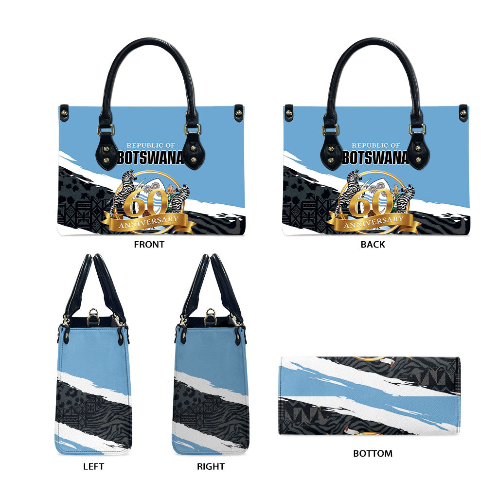 Botswana 2026 Leather Bag 60th Anniversary