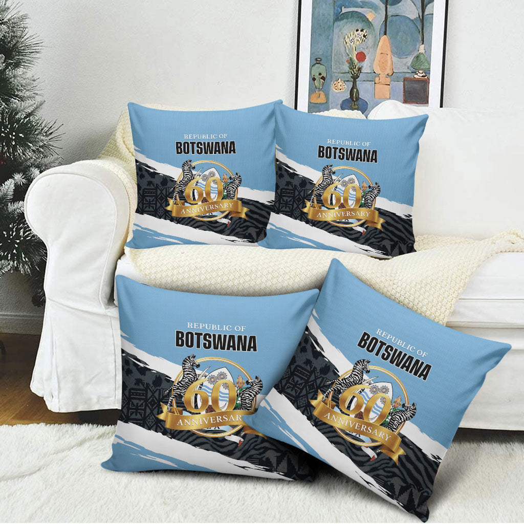 Botswana 2026 Pillow Cover 60th Anniversary