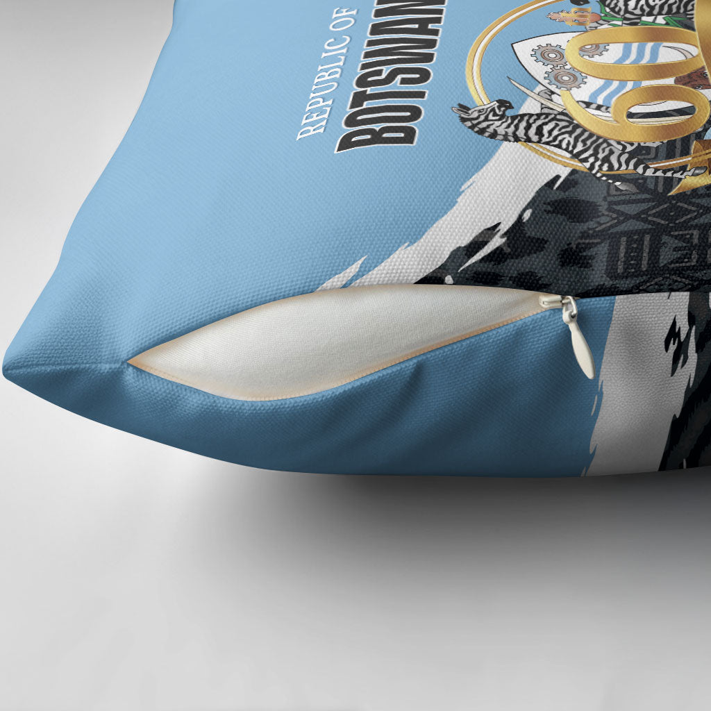 Botswana 2026 Pillow Cover 60th Anniversary