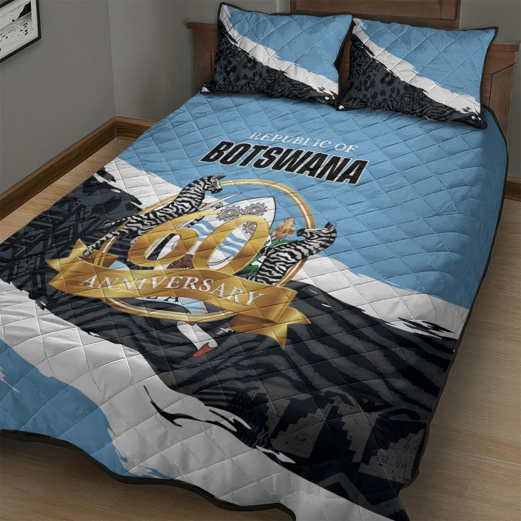 Botswana 2026 Quilt Bed Set 60th Anniversary