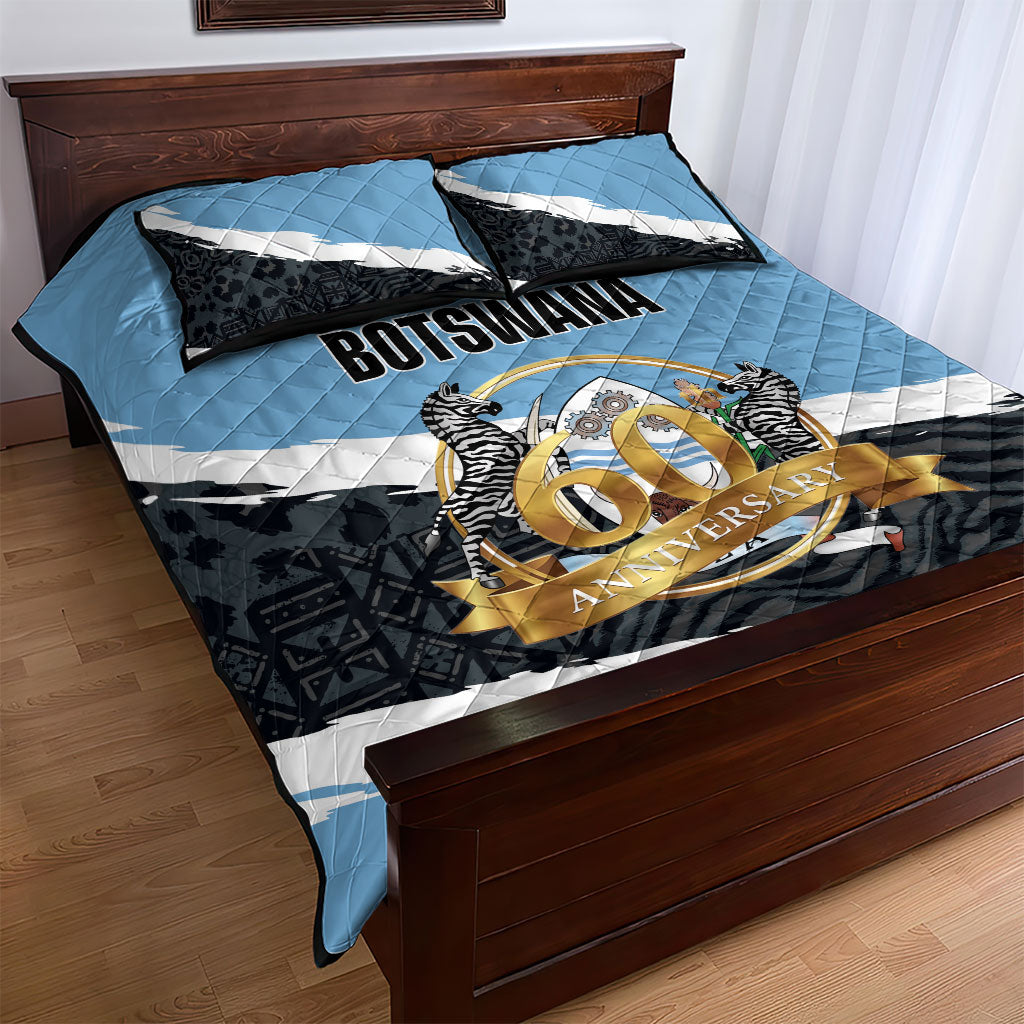 Botswana 2026 Quilt Bed Set 60th Anniversary