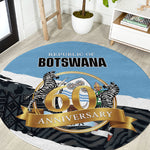 Botswana 2026 Round Carpet 60th Anniversary