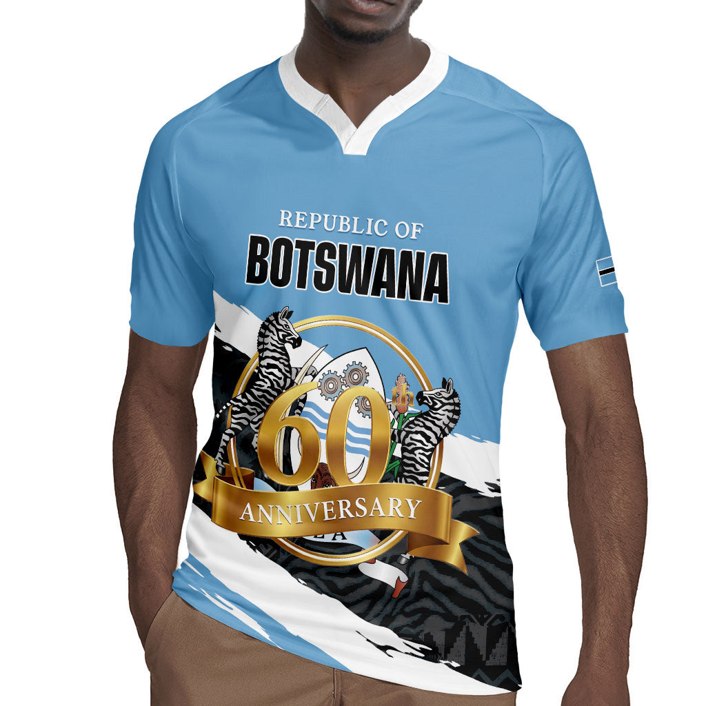 Personalized Botswana 2026 Rugby Jersey 60th Anniversary