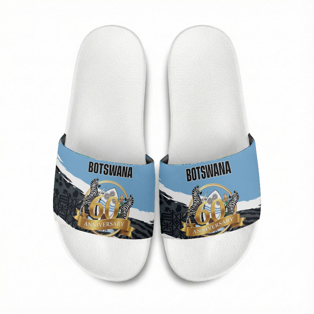 Botswana 2026 Slide Sandals 60th Anniversary