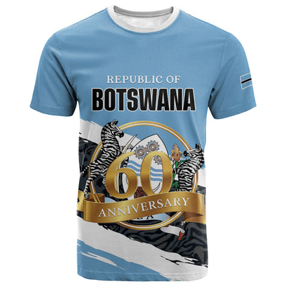 Personalized Botswana 2026 T shirt 60th Anniversary