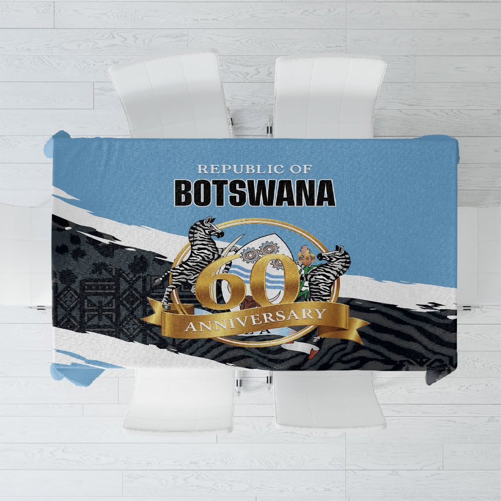 Botswana 2026 Tablecloth 60th Anniversary